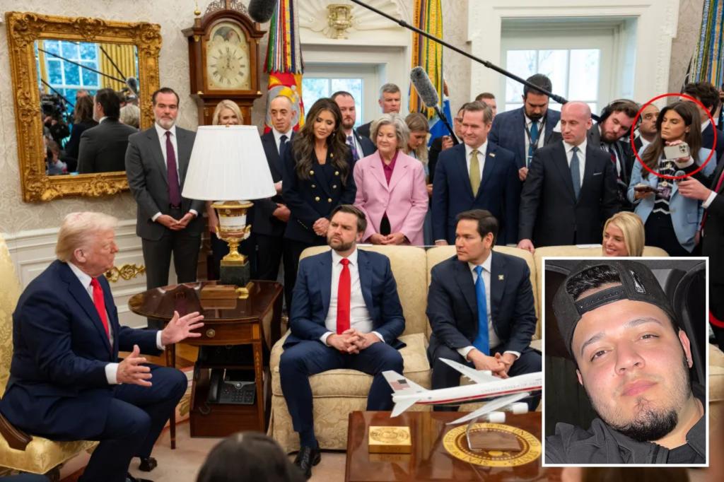 Trump constantly insults the COLLINS COLLINS OF CNN at the Oval office for the expulsion of El Salvadoran National: 'Why can't you just say it?'